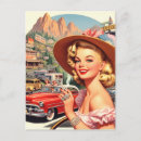 Suche nach retro girl postkarten Niedlich