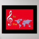 Recherche de clef triple posters Notes musicales