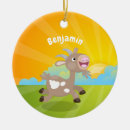 Recherche de chèvre drôle ornements Animal