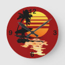 Suche nach surfboard wanduhren Beach bum