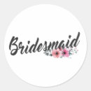 Recherche de bridesmaids autocollants Fleurs