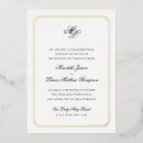 Recherche de bordure mariage invitations Feuille d'or
