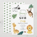 Recherche de monkey invitations Safari