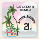 Recherche de îles dessous de verres Hawaïen