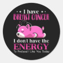 Recherche de breast cancer autocollants Sensibilisation