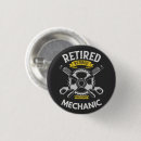 Recherche de mécanicien badges Vintage