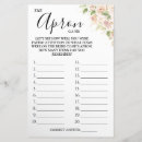 Recherche de the prospectus Bridal shower game