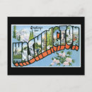 Suche nach washington staat postkarten Retro