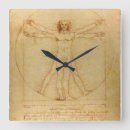 Recherche de léonard vinci horloges Homme vitruvian