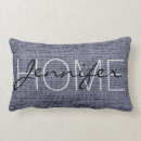 Recherche de jute coussins Décoré d'un monogramme