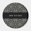 Recherche de gothique de fleur magnets Élégant