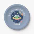 Recherche de fusée assiettes en papier Alien