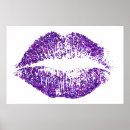 Suche nach lila lippen poster Kuss