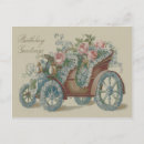 Recherche de myosotis vœux cartes Vintage