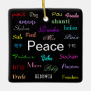 Recherche de paix monde ornements Amour