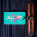 Recherche de carte de voyage bagages étiquettes Flanc