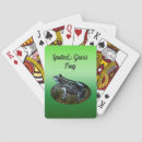 Recherche de grenouille jeux de cartes Aquarelle