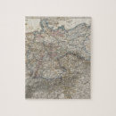 Suche nach konturen puzzle Landkarte