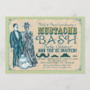 Recherche de coup moustache invitations Cru