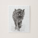 Suche nach wilder wolf puzzle Schnee