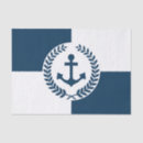 Recherche de nautical tissue paper Anchor