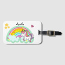 Suche nach einhorn gepäckanhänger Regenbogen