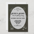 Recherche de gothique anniversaire invitations Foncé