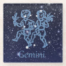 Recherche de signe du zodiaque dessous de verres Étoiles
