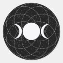 Suche nach dreifacher mond aufkleber Wicca