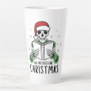 Recherche de squelette noël tasses Drôle