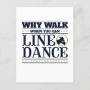 Suche nach warum… postkarten Tanz