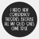 Recherche de société secrète autocollants Théorie du complot