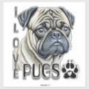Suche nach liebe mops aufkleber Möpsen