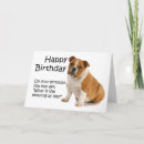 Recherche de bouledogue anniversaire cartes Animal de compagnie
