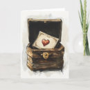 Recherche de coffre vœux cartes Amour