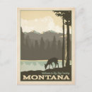 Recherche de montana cartes postales Rétro