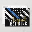 Recherche de policiers cartes postales Application de la loi