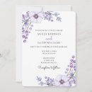 Recherche de lilas mariage invitations Aquarelle