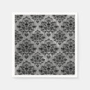 Recherche de damass serviettes Noir