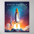 Suche nach raumflug poster Rakete