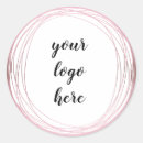 Recherche de bord rose autocollants Simple