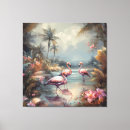 Recherche de vintage flamingo art Tropical