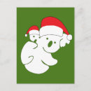 Recherche de koala noël cartes postales Ours