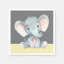 Recherche de gris et jaune serviettes Éléphant