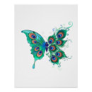Recherche de plume paon posters Vert