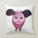 Recherche de cochons coussins Aquarelle