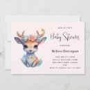 Recherche de deer baby shower invitations Semer