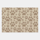 Recherche de enveloppe de chien papier cadeau Empreintes de pattes