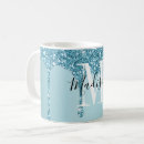 Recherche de la belle tasse tasses Bleu