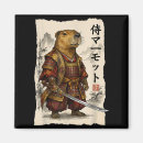 Recherche de guerrier japonais magnets Animal